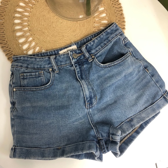 PacSun Pants - Pacsun denim mom shorts size 27